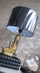 Lamp - Pistool - Keramiek - Goud